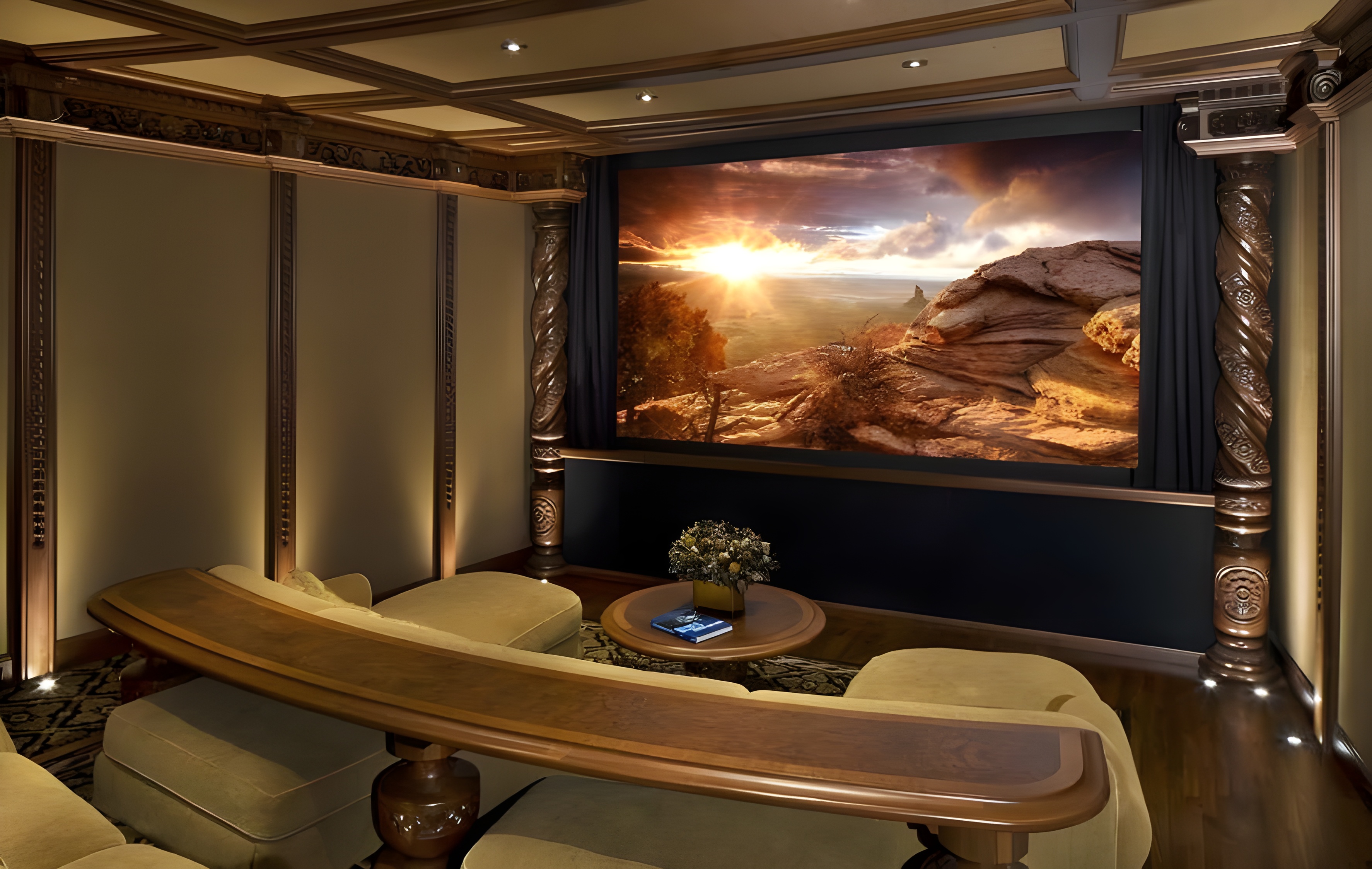 Luxury Screen Installation